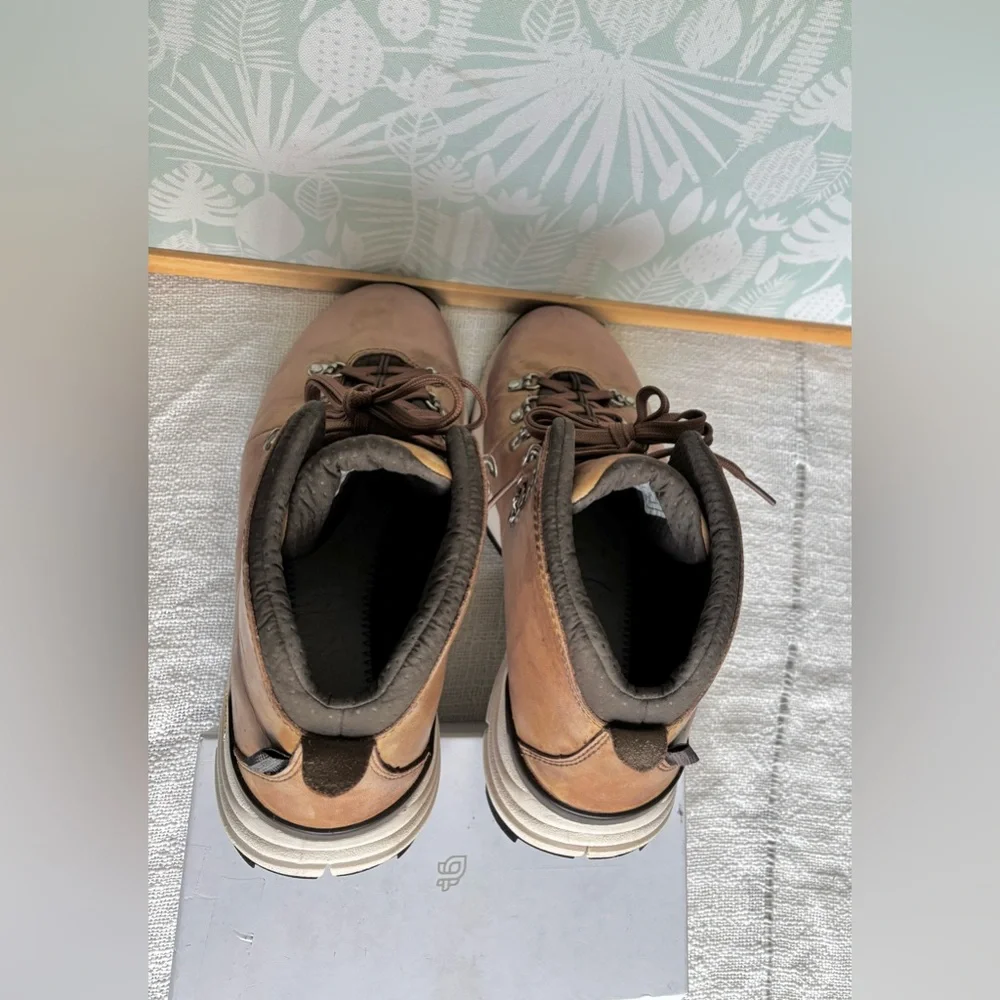Danner Mountain 600 4.5 Leather Hiking Boots Faded Saddle Tan #62246 Size 10.5D